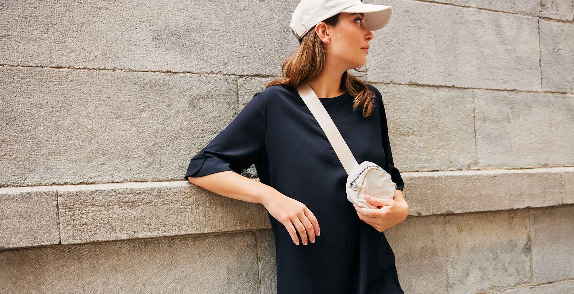 トップス Andequal drawstring tie tunic BLUE トップス Andequal drawstring tie tunic BLUE Azure Blue