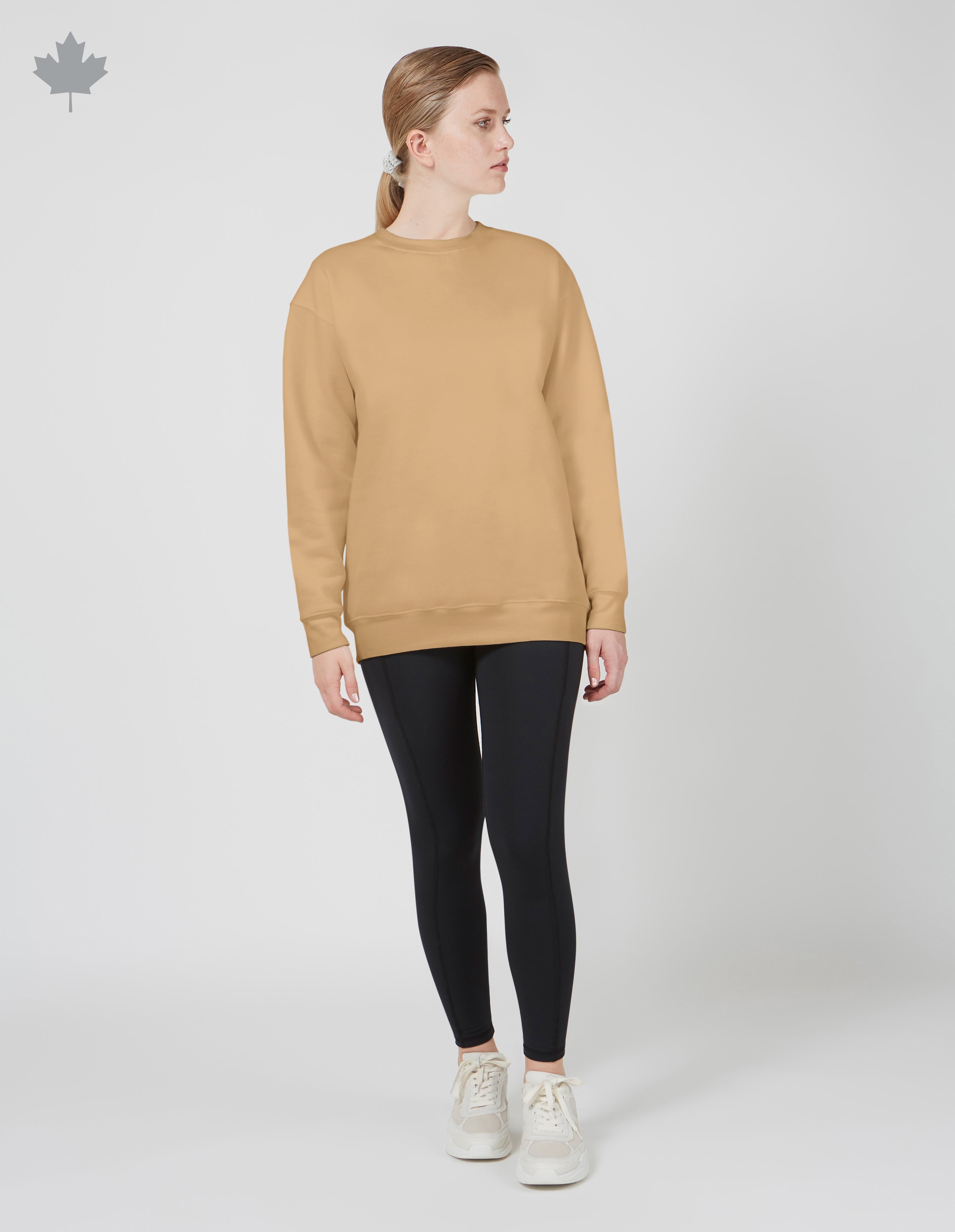 LONG SWEATSHIRT -  SOLID