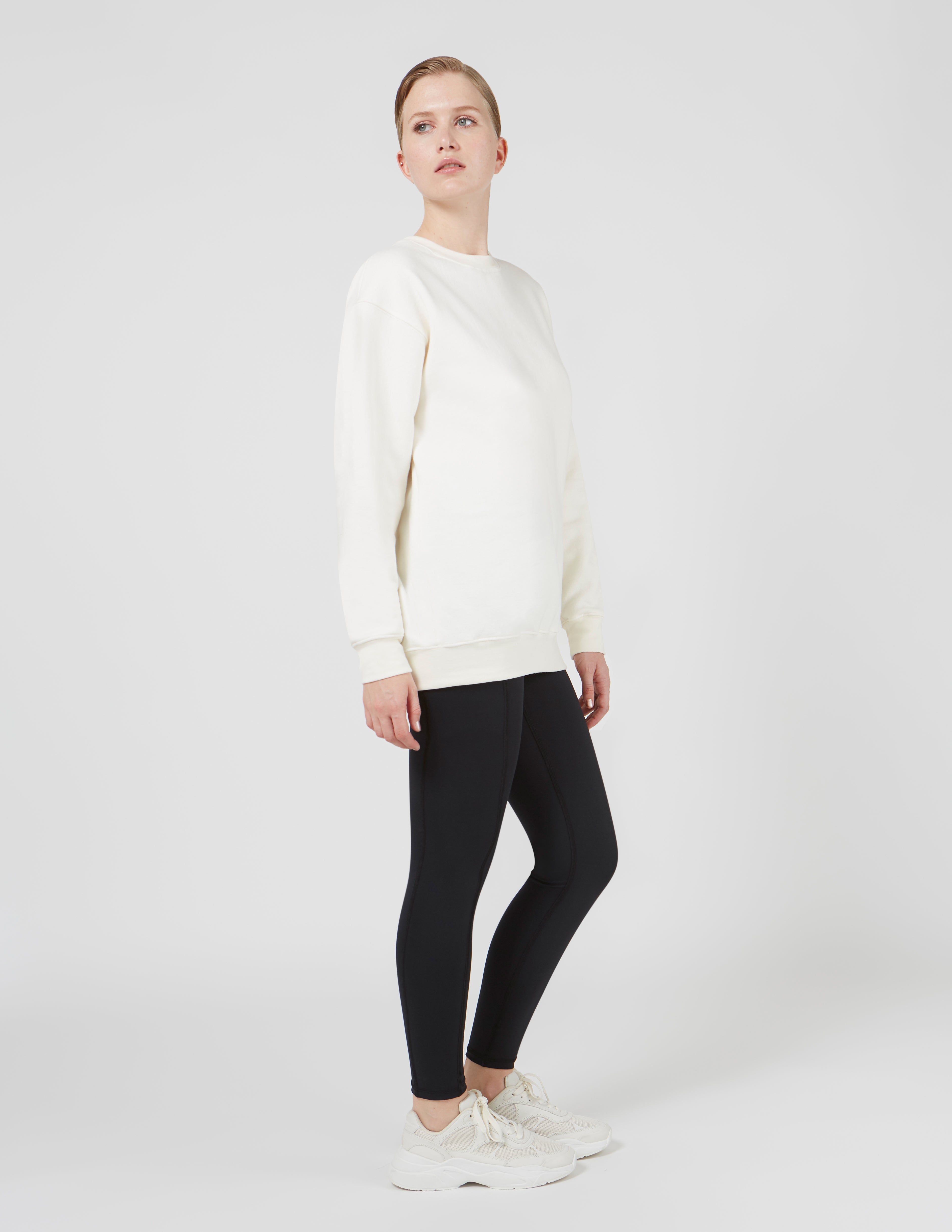 LONG SWEATSHIRT -  SOLID