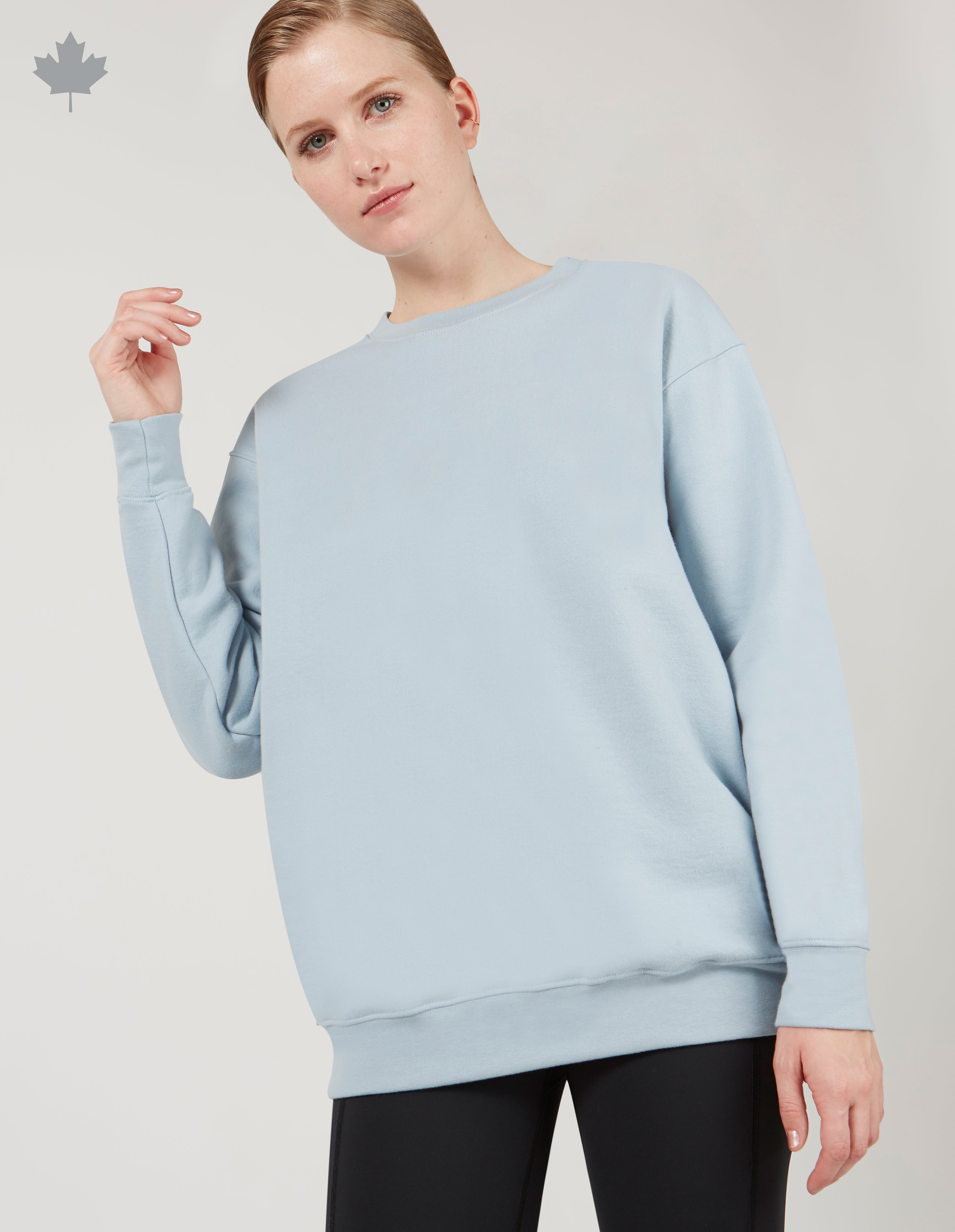 LONG SWEATSHIRT -  SOLID