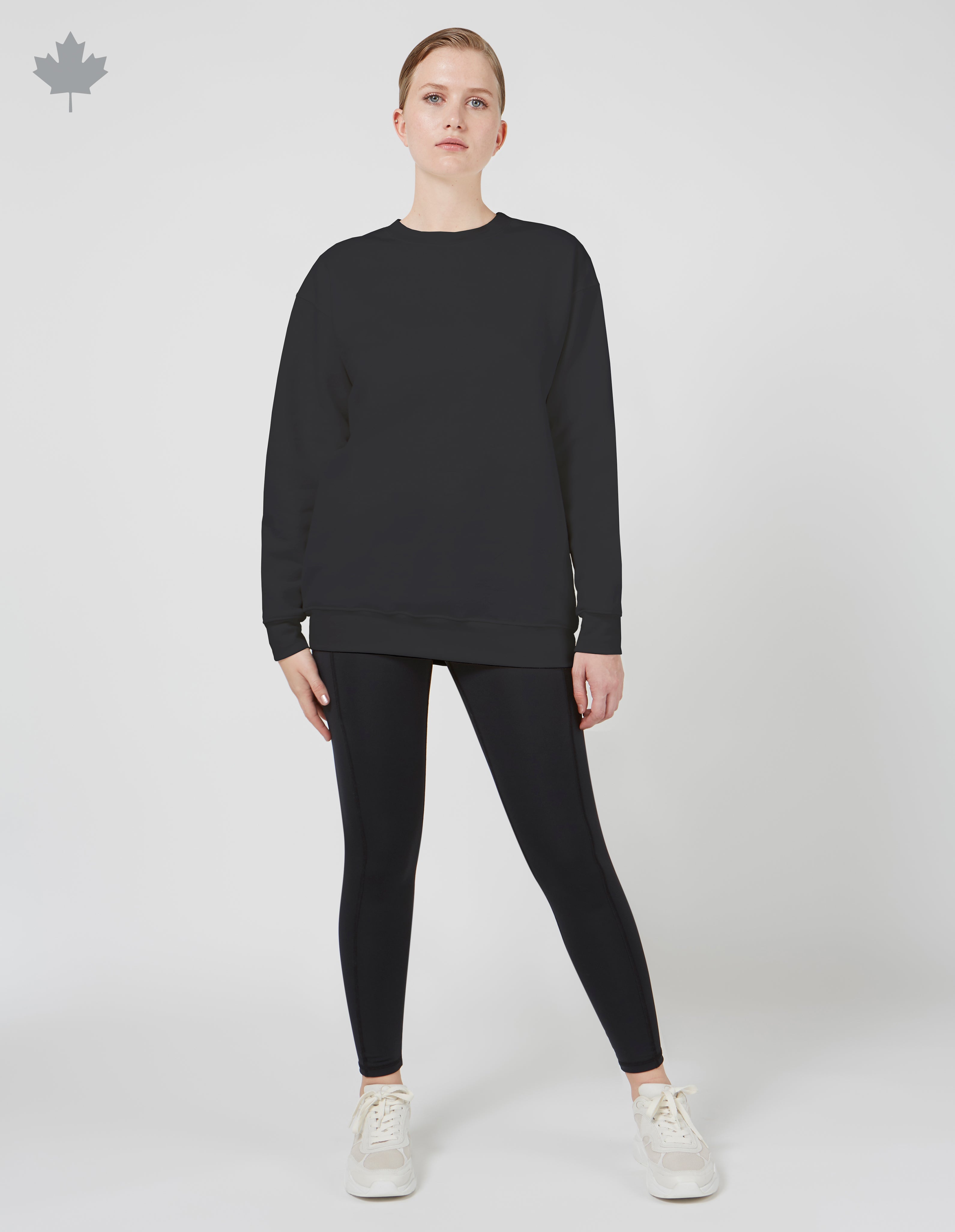 LONG SWEATSHIRT -  SOLID