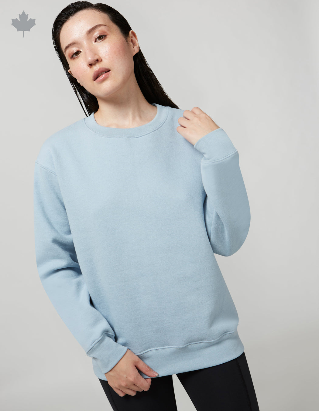 Fitkin Sweatshirts : Buy Fitkin Women Navy Blue Self Design Sweat