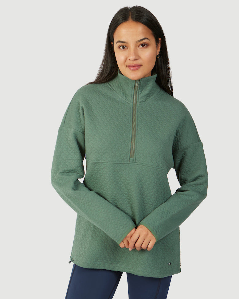 INGA LONG ZIP TOP