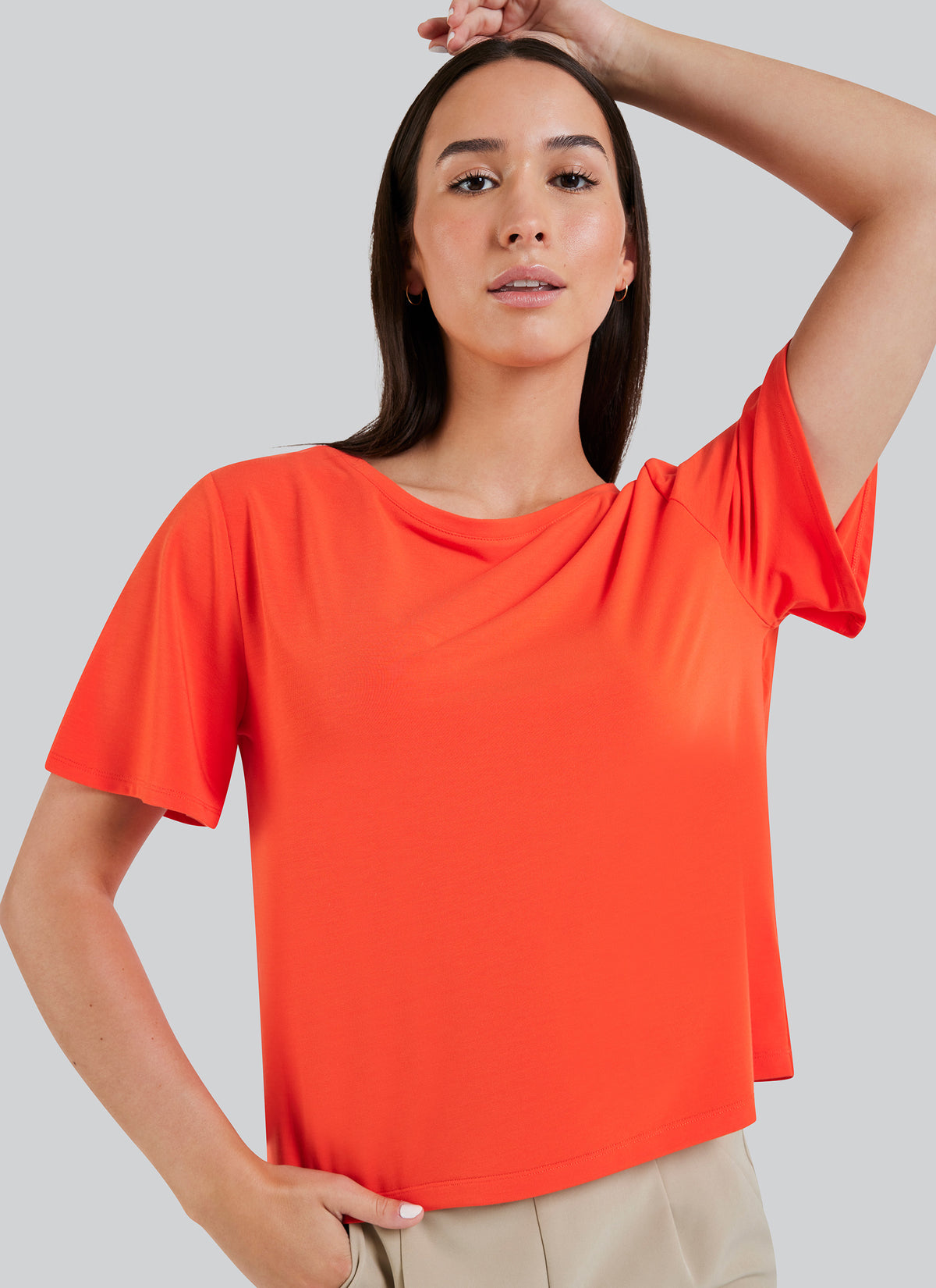 SHENLEY SHORT SLEEVE TOP — FIG Clothing