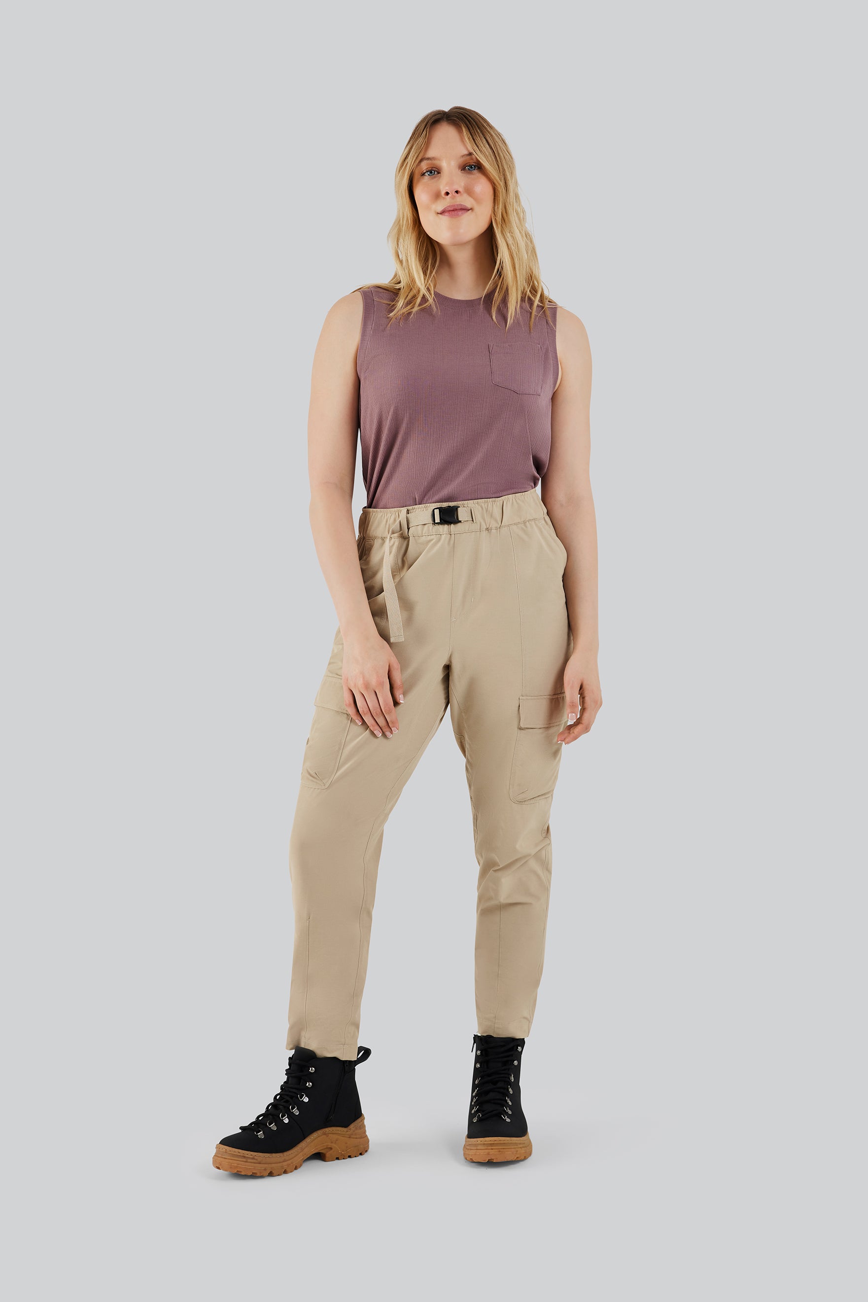 Pantalon avec ceinture NAHONI