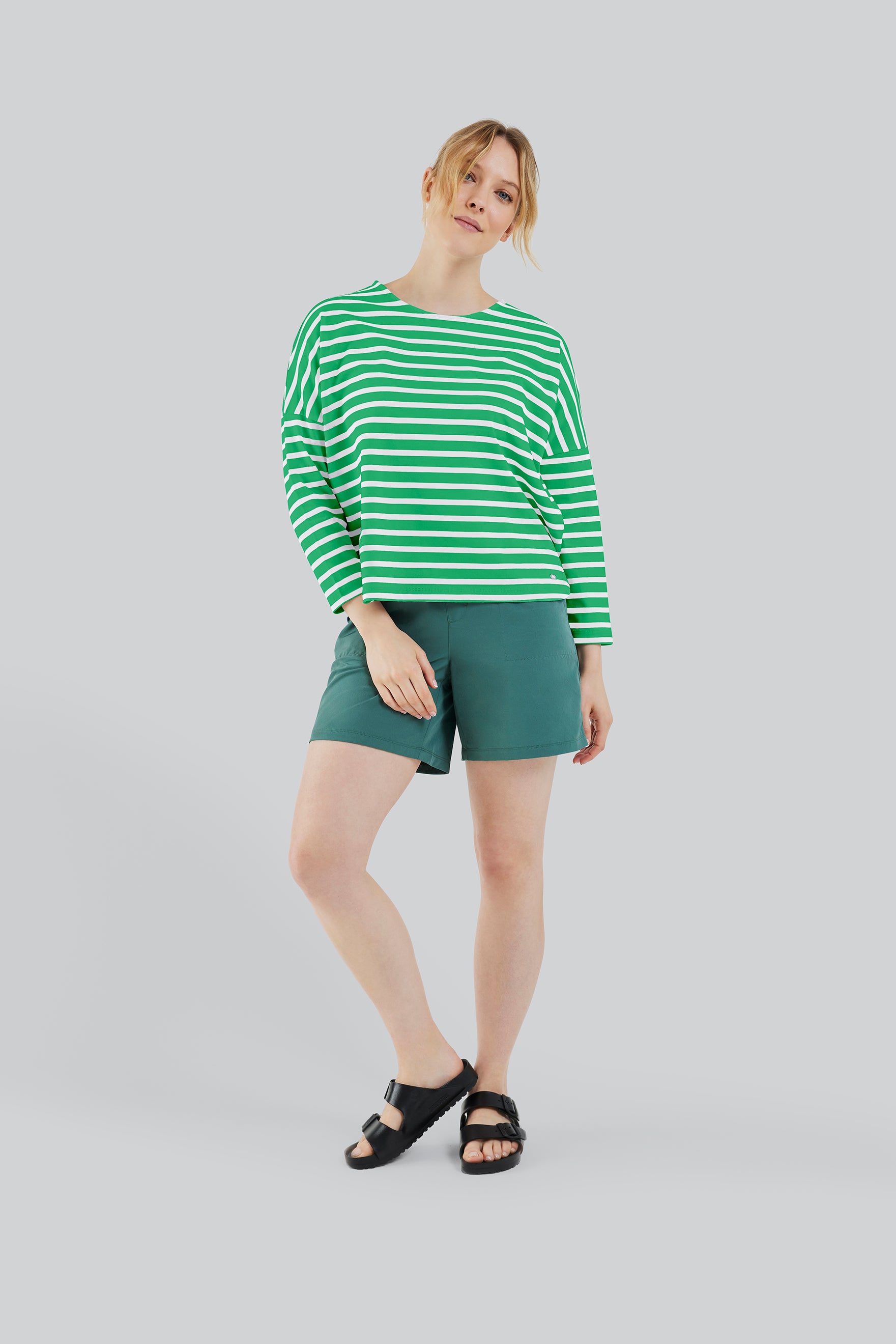 NEWPORT 7/8 Sleeves Breton Top