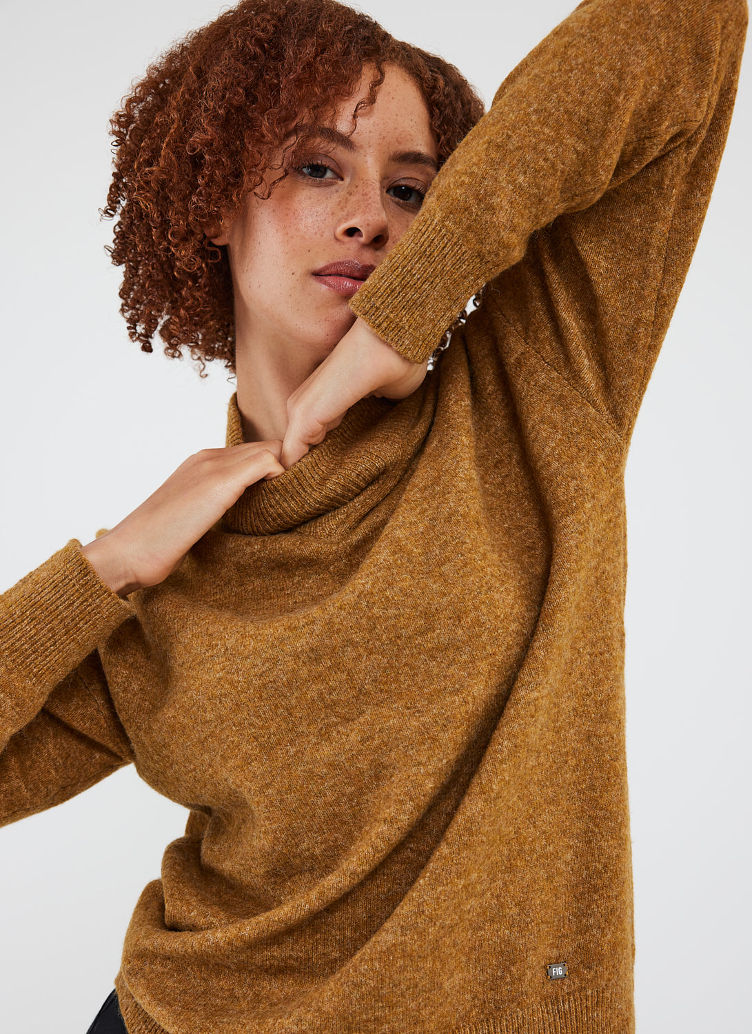 ANVIK HIGH NECK SWEATER