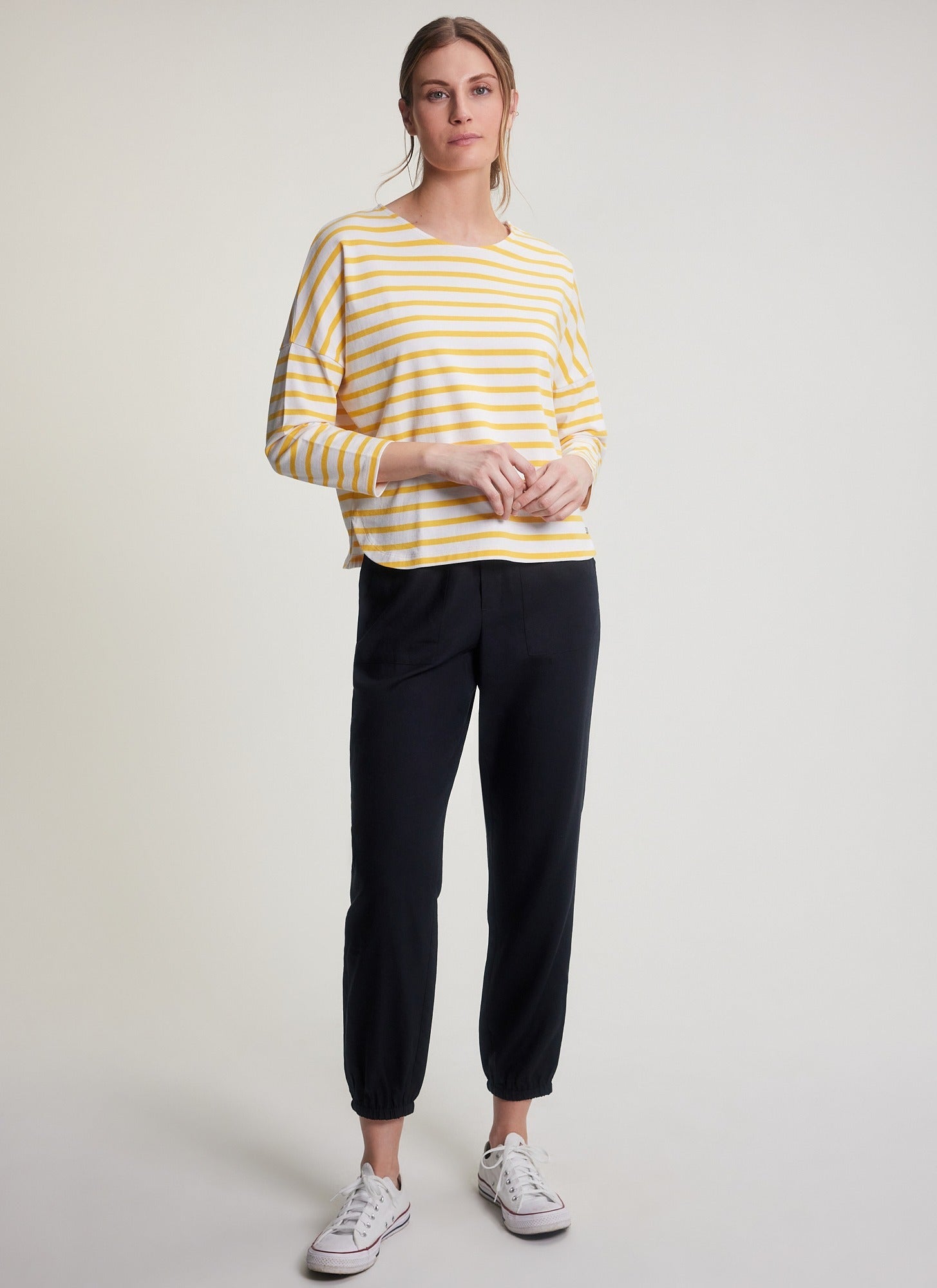 NEWPORT 7/8 Sleeves Breton Top