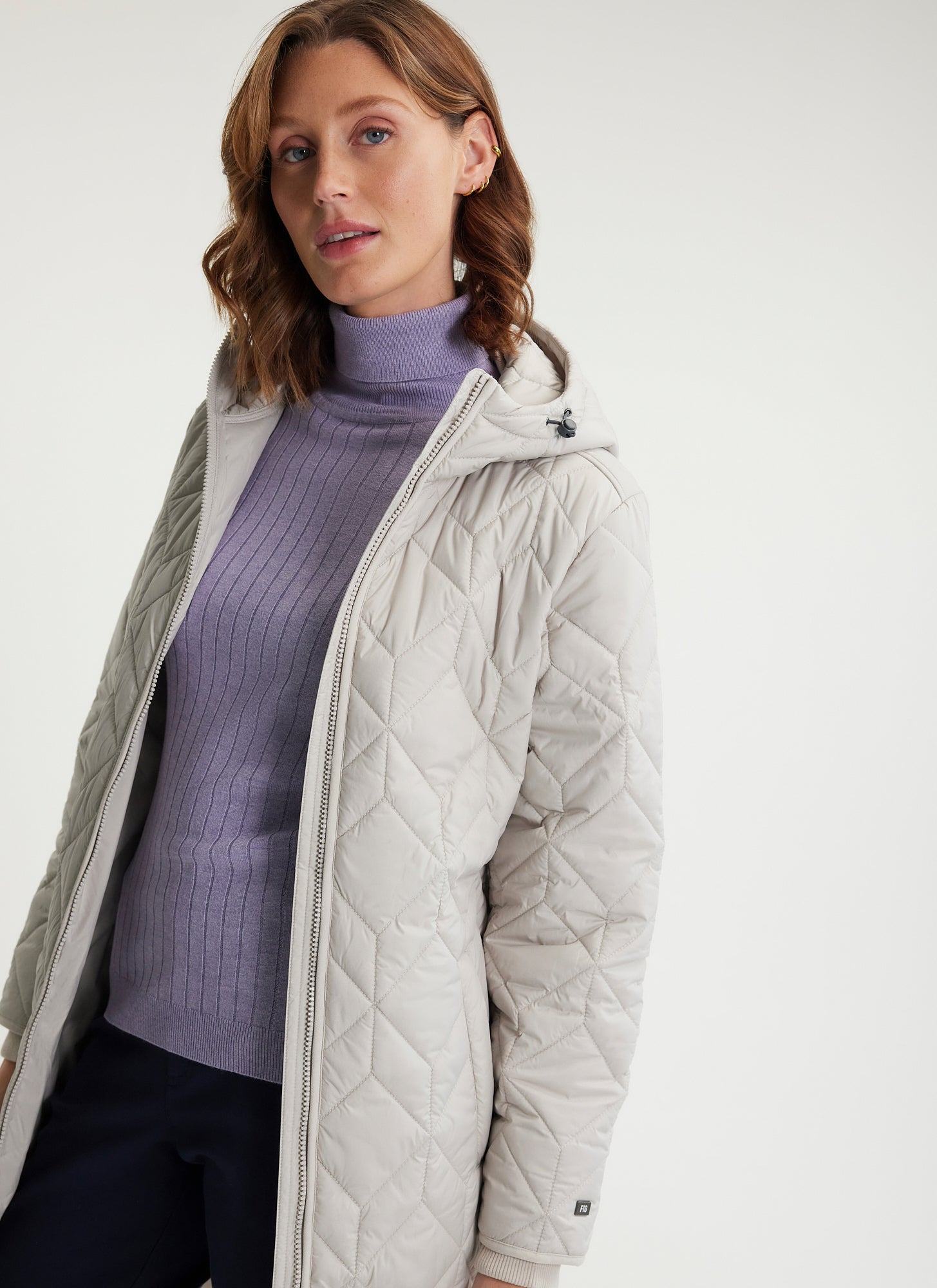 Manteau long à capuchon JUNO