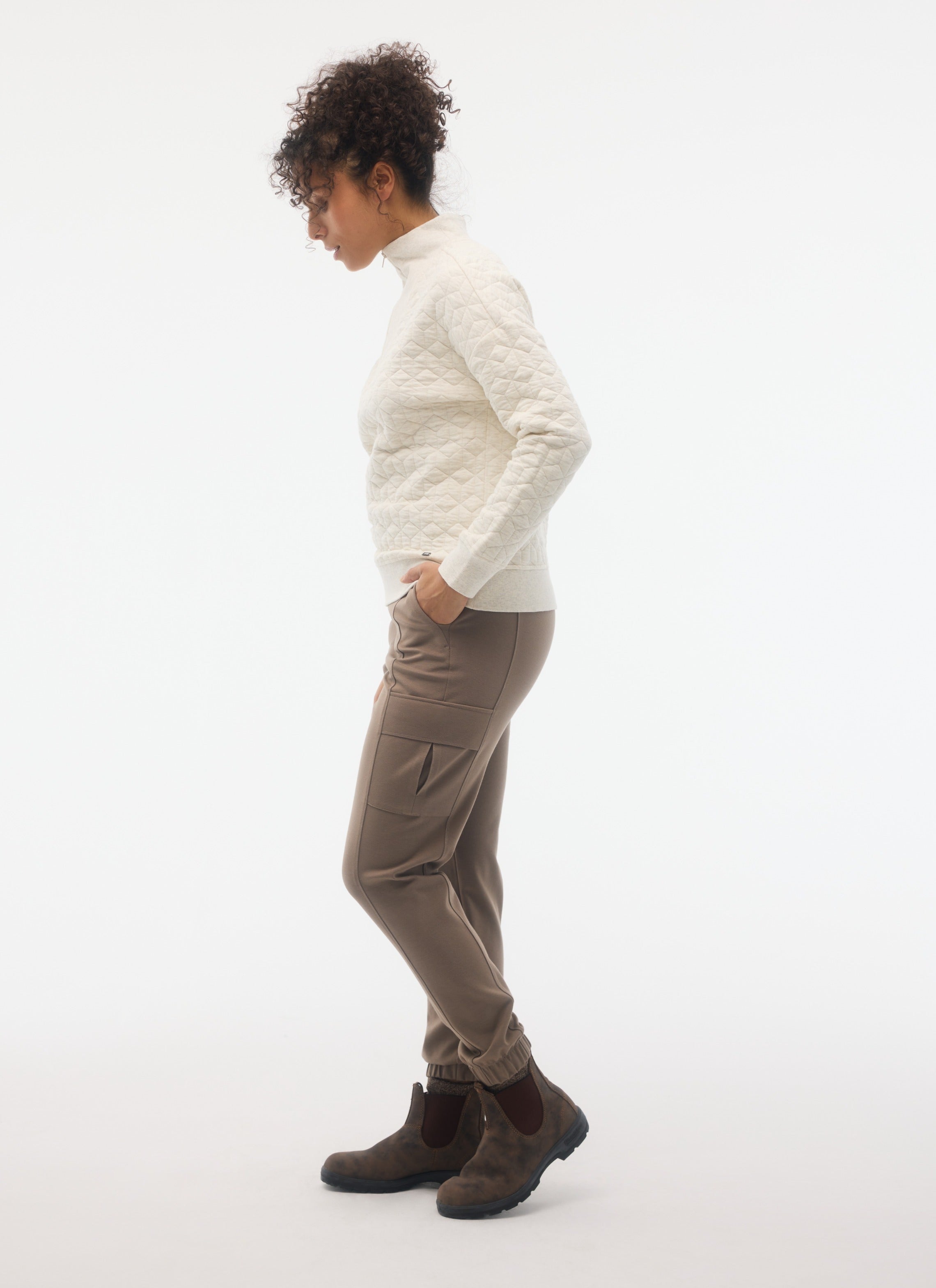 ASTRID Zip Neck Sweatshirt