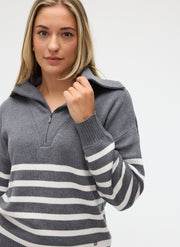 ZINA Half-Zip Sweater