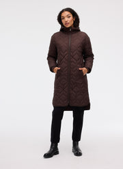 JUNO Long Hooded Jacket