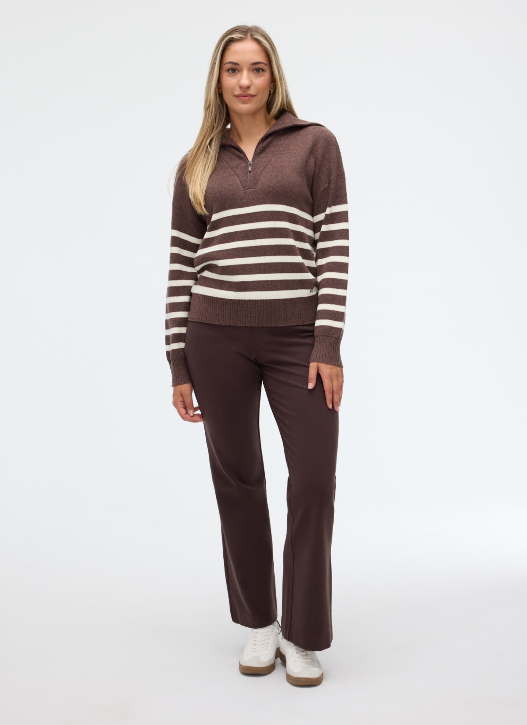 ZINA Half-Zip Sweater