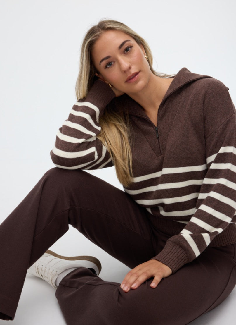 ZINA Half-Zip Sweater