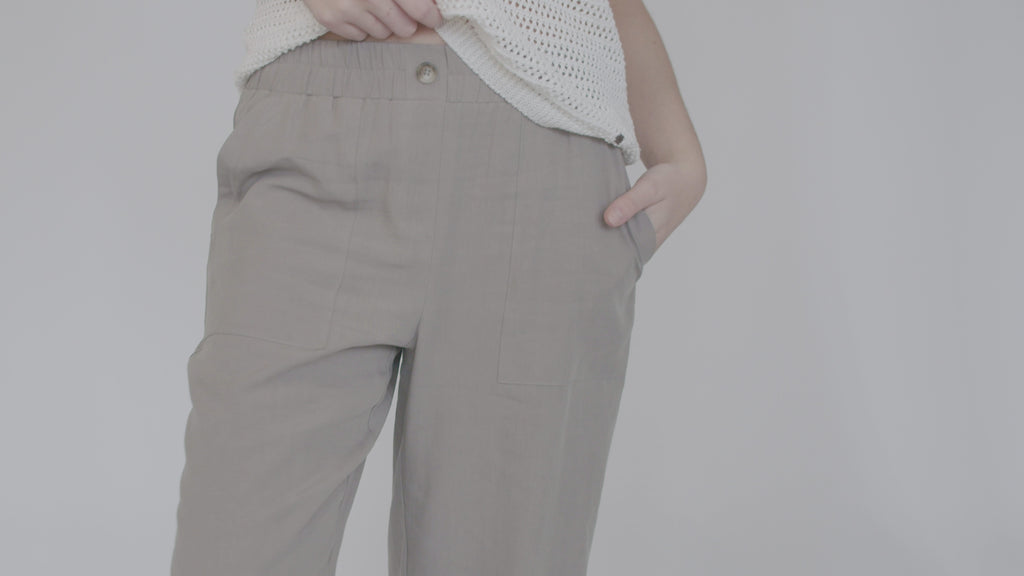 Breathable Pant // Natural Cotton Flexible Yoga Lifestyle Drawstring Pant  // Lightbody Activate -  Canada