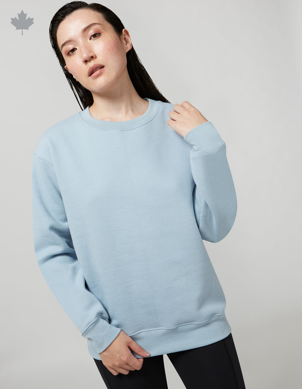Women's Solid RELAX Sweatshirt - Made in Canada
